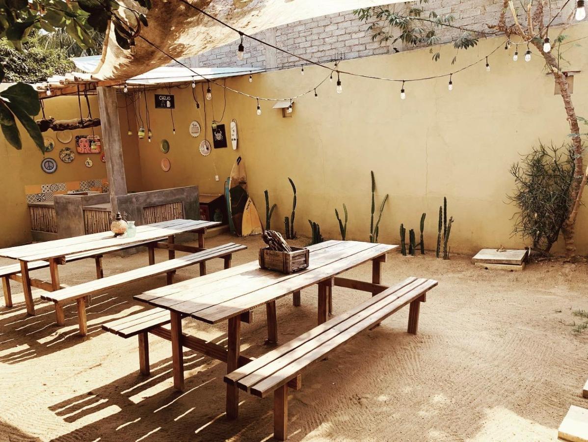La Palmera Hostel Puerto Escondido  Eksteriør billede